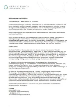 Vermögenssorge Mit Praxisfall